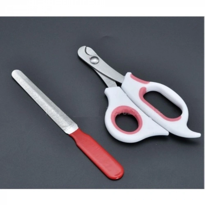 VipMarketim Evcil Hayvan Tırnak Makası ve Törpü Seti