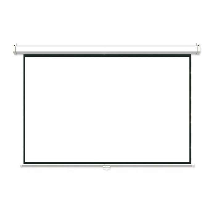 VipMarketim Everest MPP-240 240x200 STORLU PROJEKSİYON PERDESİ Arkası Siyah Fonlu Duvar ve Tavana Asılabilir(1923)