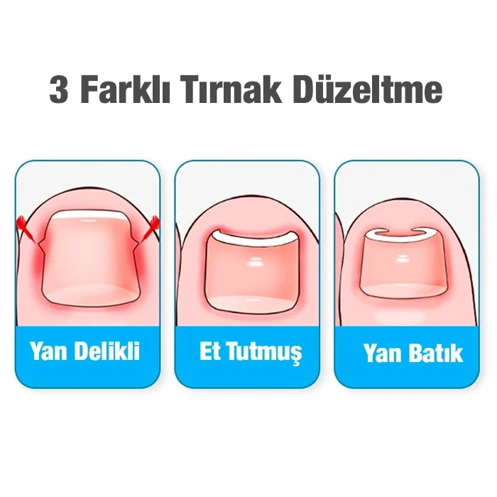 VipMarketim Ezere 24 Parça Profesyonel Tırnak Bakım ve Onarım Manikür Pedikür Seti-(5775)