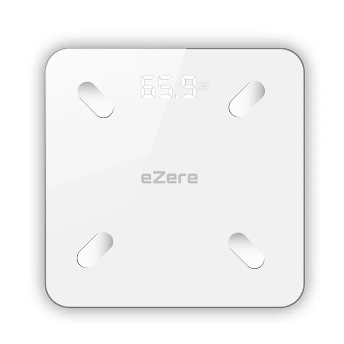 VipMarketim EZERE Body Composition Scale Yağ Ölçer Fonksiyonlu Akıllı Bluetooth Tartı Baskül-(5775)
