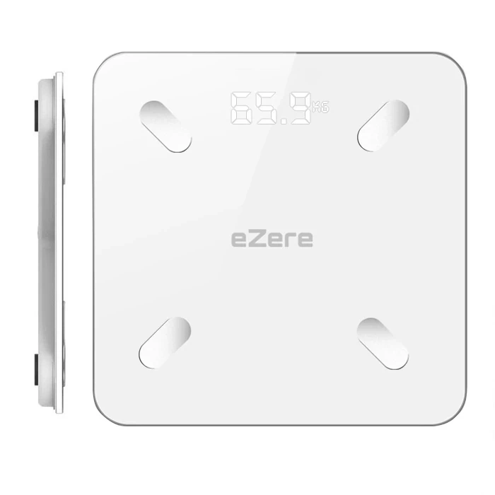 VipMarketim EZERE Body Composition Scale Yağ Ölçer Fonksiyonlu Akıllı Bluetooth Tartı Baskül-(5775)