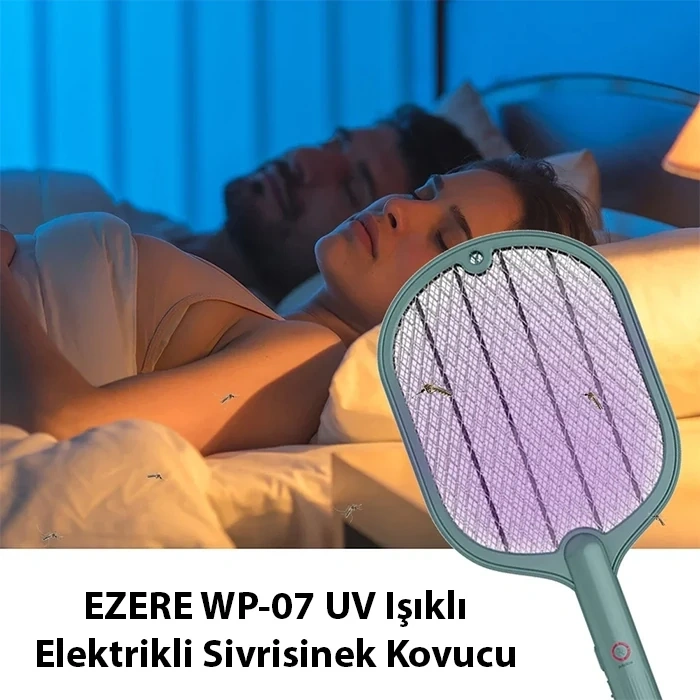 VipMarketim EZERE WP-07 UV Işıklı Elektrikli Sivrisinek Kovucu-(5775)