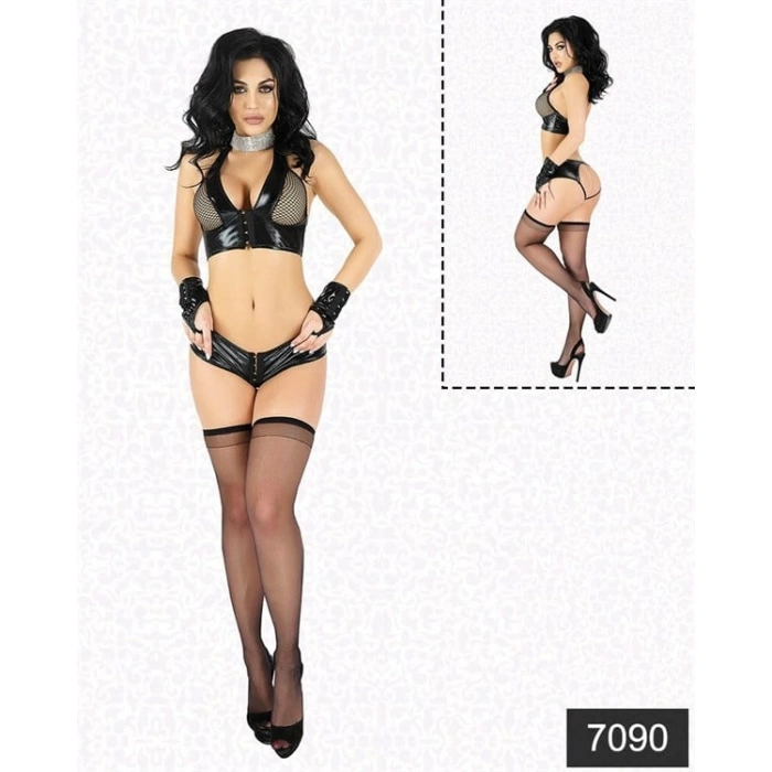 VipMarketim Fantazi Eldivenli Lateks Takım