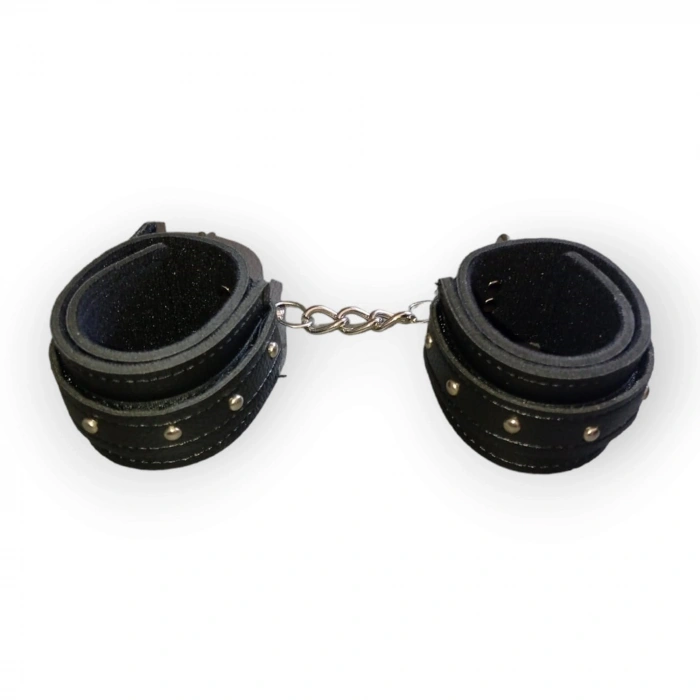 VipMarketim Fetilux Deri Fantezi Kelepçe - Siyah