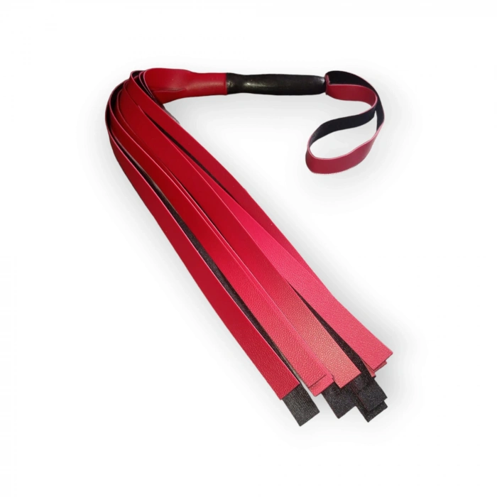 VipMarketim Fetilux Deri Fantezi Kırbaç - Kırmızı