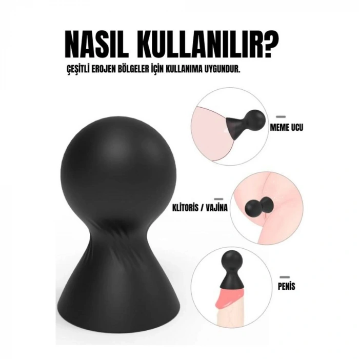 VipMarketim Fetilux Göğüs Ucu Ve Klitoris Uyarıcı Pompa - Mavi