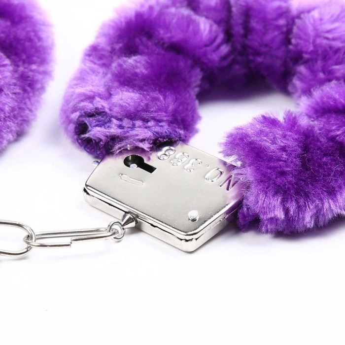 VipMarketim Fetilux Metal Fetiş Fantezi Kelepçe - Mor