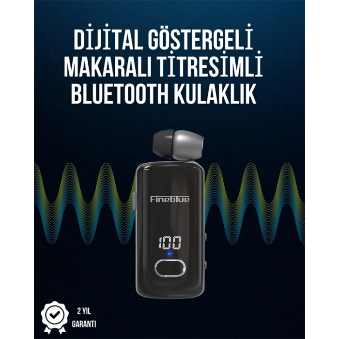 VipMarketim Fineblue F580 Bluetooth Kulaklık – İş Oyun ve Spor İçin Gelişmiş Kablosuz Performans