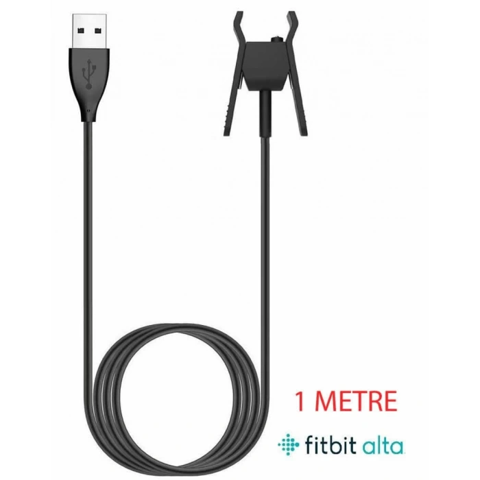 VipMarketim Fitbit Alta Şarj Kablosu Cihaz Kiti Reset Tuş (1metre)-(5775)