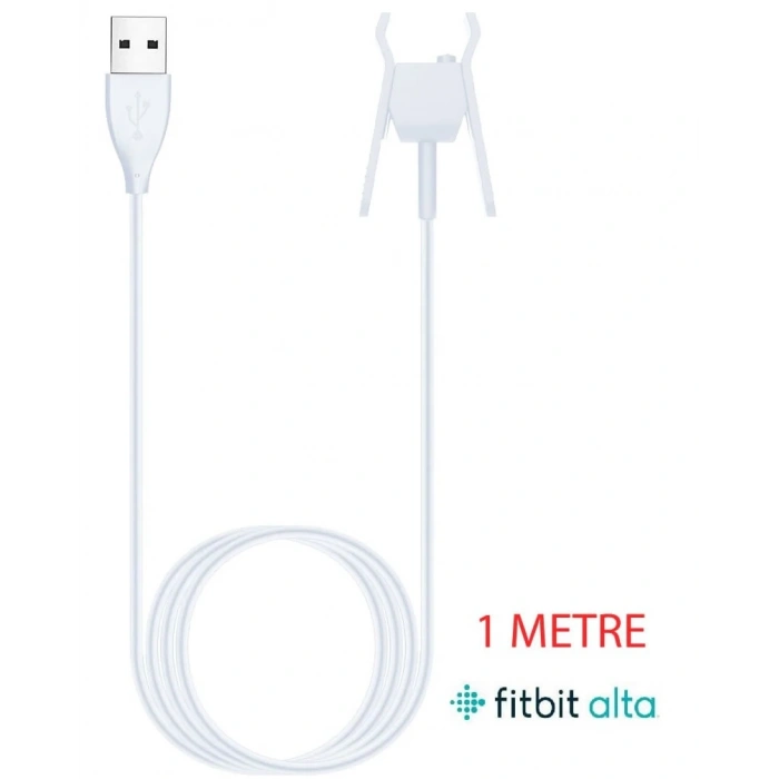 VipMarketim Fitbit Alta Şarj Kablosu Cihaz Kiti Reset Tuş (1metre)-(5775)