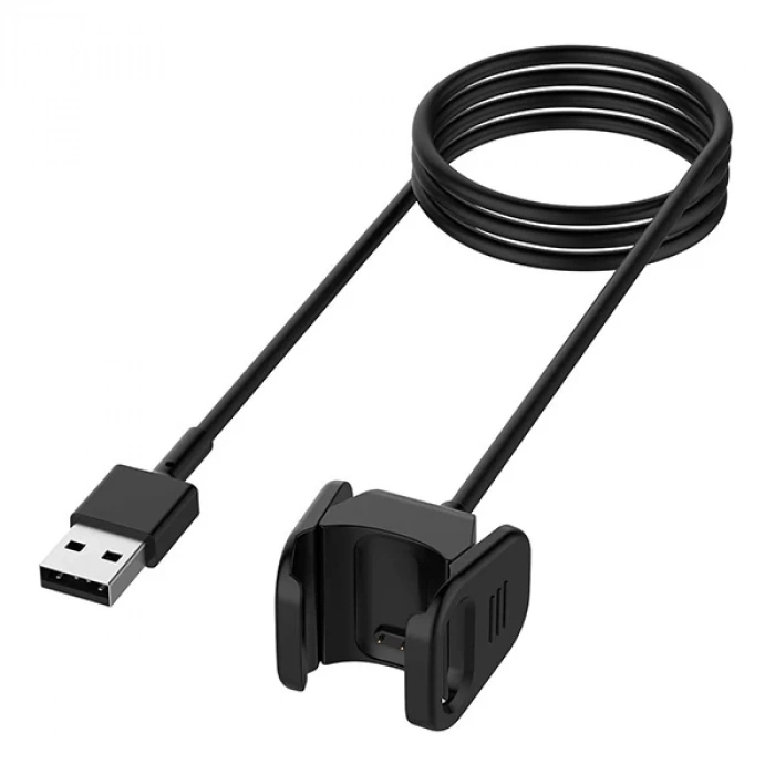 VipMarketim Fitbit Charge 3 Usb Şarj Aleti Şarj Kablosu Cihaz Kiti-(5775)
