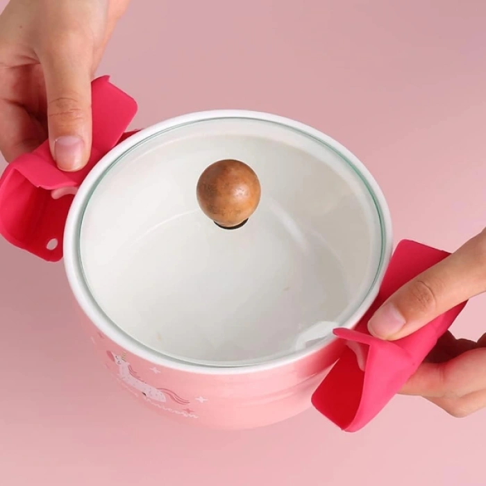 VipMarketim Fiyonk Şeklinde Silikon Tutacak