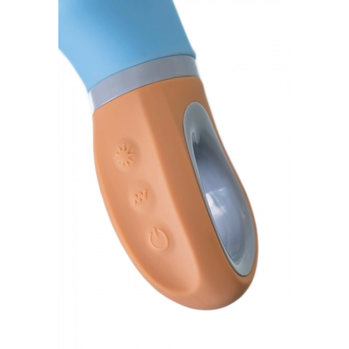 VipMarketim Flovetta Bluebell Silikon Vibratör, Mavi, 18.5 Cm