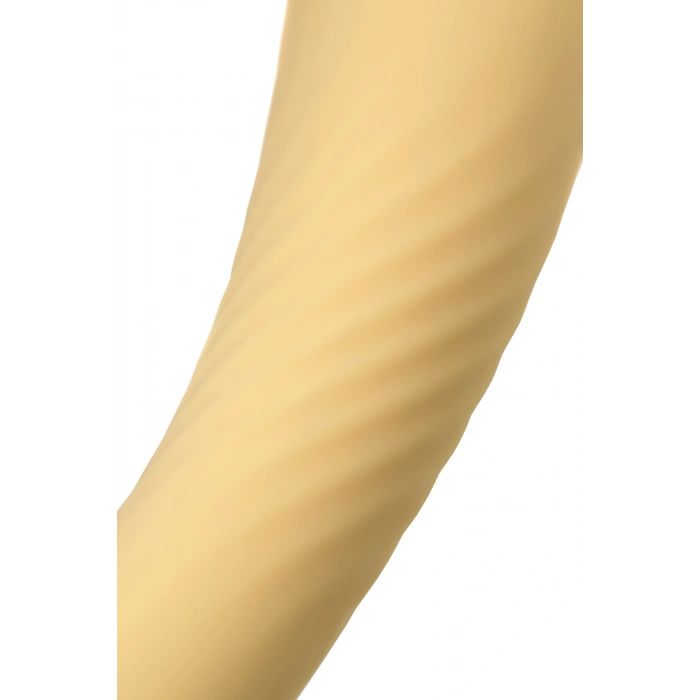 VipMarketim Flovetta Calla Vibratörü, silikon, sarı, 22 cm