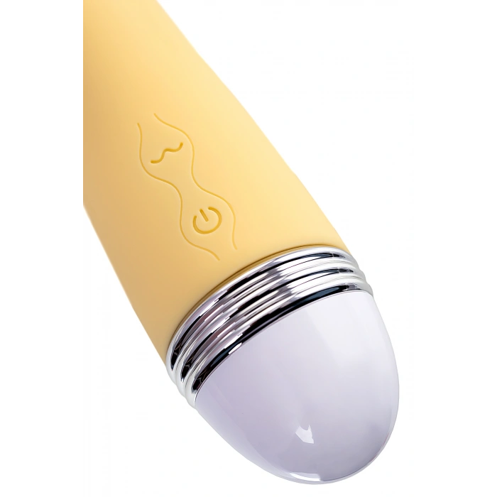 VipMarketim Flovetta Calla Vibratörü, Silikon, Sarı, 22 Cm