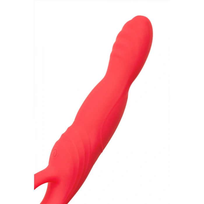 VipMarketim Flovetta CARNATION Hareketli Başlıklı G Noktası Vibratörü, Silikon, Pembe, 19 cm