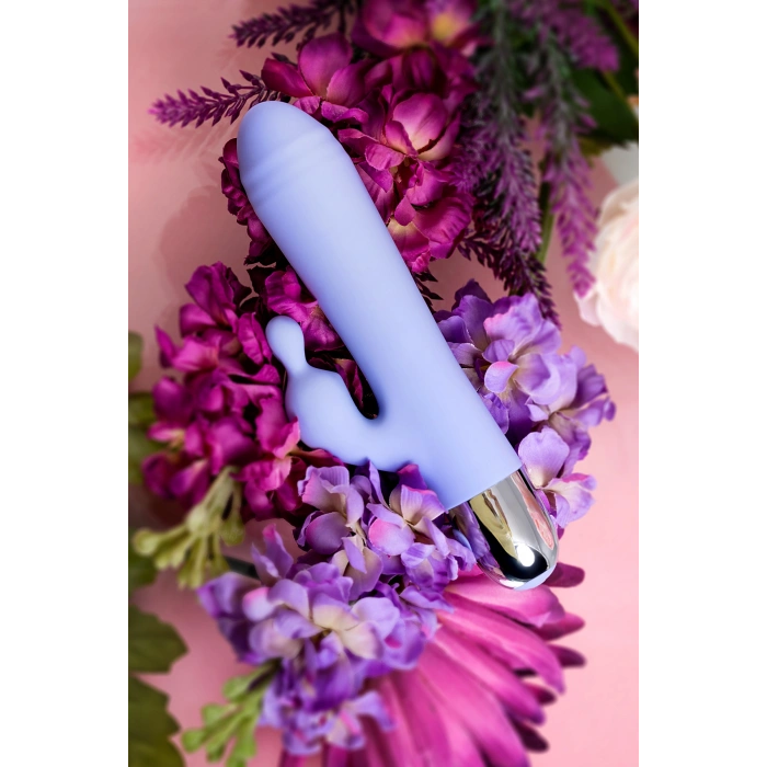 VipMarketim Flovetta Crocus Klitoral Stimülasyonlu Vibratör, Silikon, Mor, 17,5 Cm