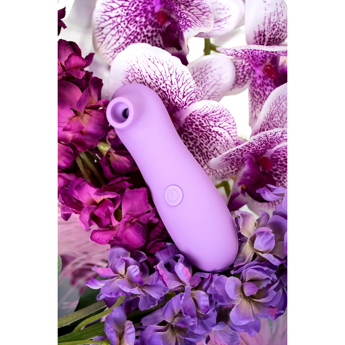 VipMarketim Flovetta  Lilac Vakum Dalgası Vibratör, ABS Plastik, Mor, 12,5 cm