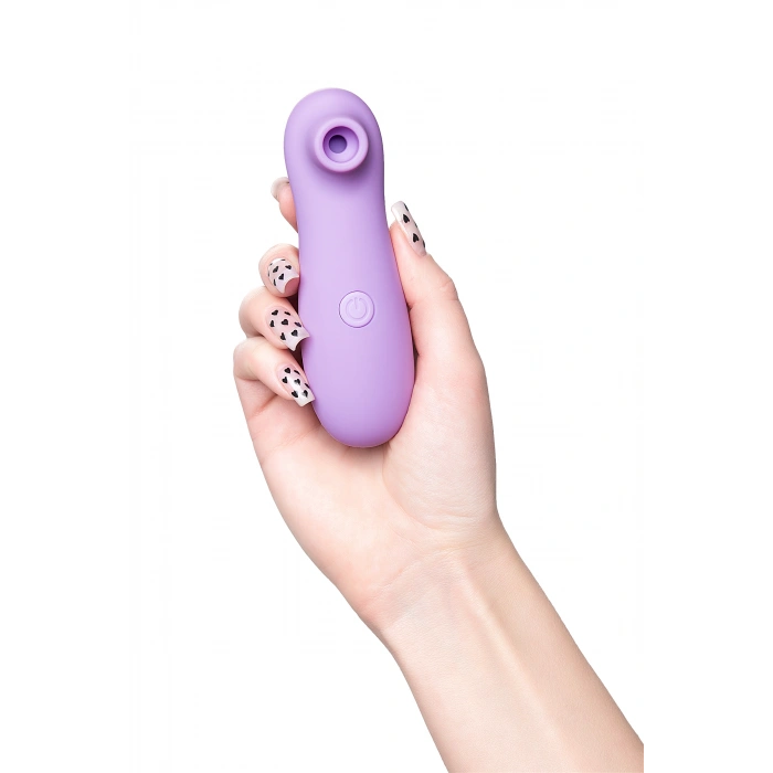VipMarketim Flovetta  Lilac Vakum Dalgası Vibratör, ABS Plastik, Mor, 12,5 cm