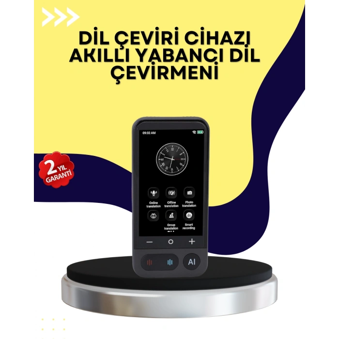 VipMarketim Fotoğraf Tanıma ve Konuşma Çevirili Akıllı Tercüman