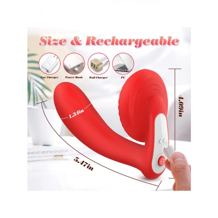 VipMarketim FoxShow APP Kontrollü Giyilebilir Vibratör