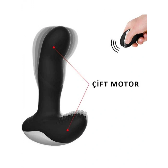 VipMarketim FoxShow Kumandalı Parmak ve Gıdıklama Fonksiyonlu Vibratör
