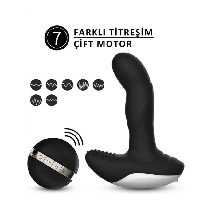 VipMarketim FoxShow Kumandalı Parmak ve Gıdıklama Fonksiyonlu Vibratör