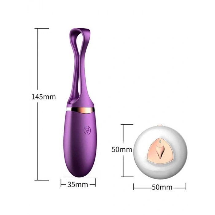 VipMarketim FoxShow M2 Uzaktan Kumandalı Şarjlı Kegel Vibratör