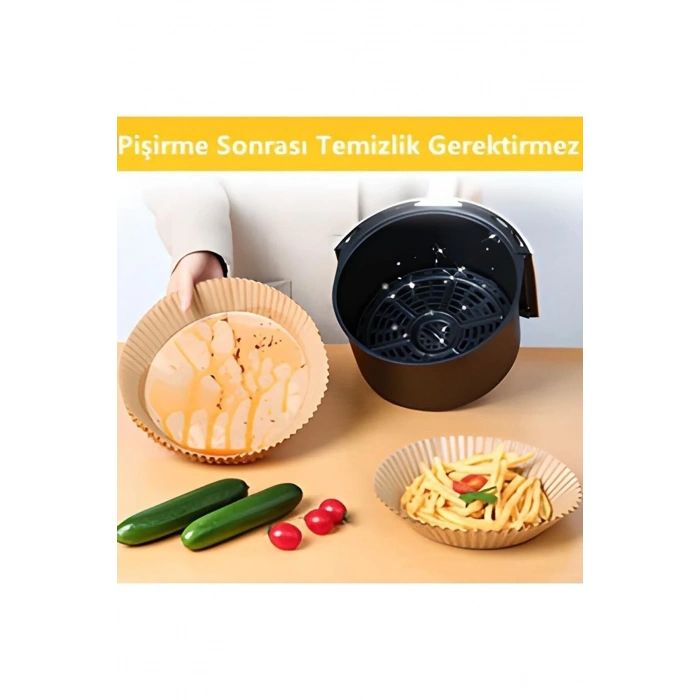 VipMarketim Fritöz Pişirme Kağıdı 50 Adet