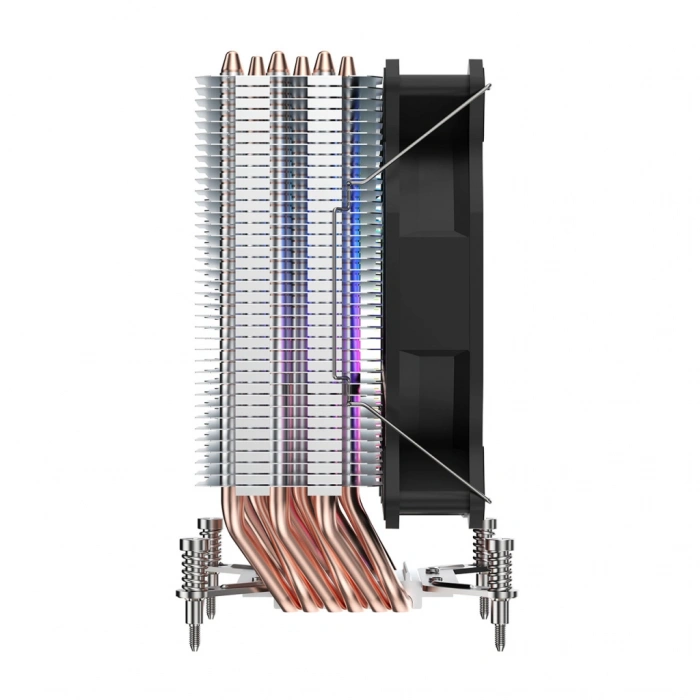 VipMarketim FSP NC5 ARGB 120mm CPU Kule Tipi Hava Soğutma Sessiz Çalışma Doğrudan Temas Tasarımlı 6 adet Bakır Isı Borusu (AMD AM4-AM5 ve INTEL Tüm işlemciler ile uyumlu)(1923)