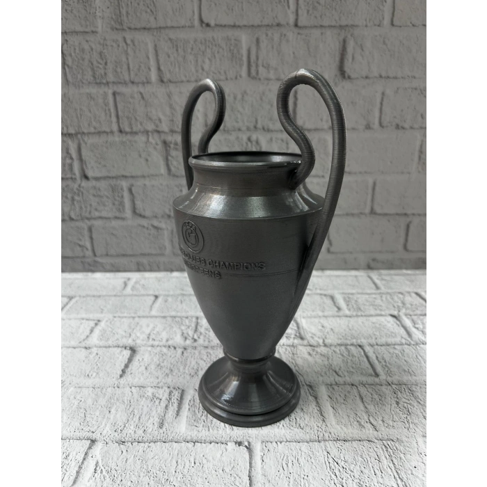 VipMarketim Füme Şampiyonlar Kupası 25cm Modern Dekor Ödül Biblo