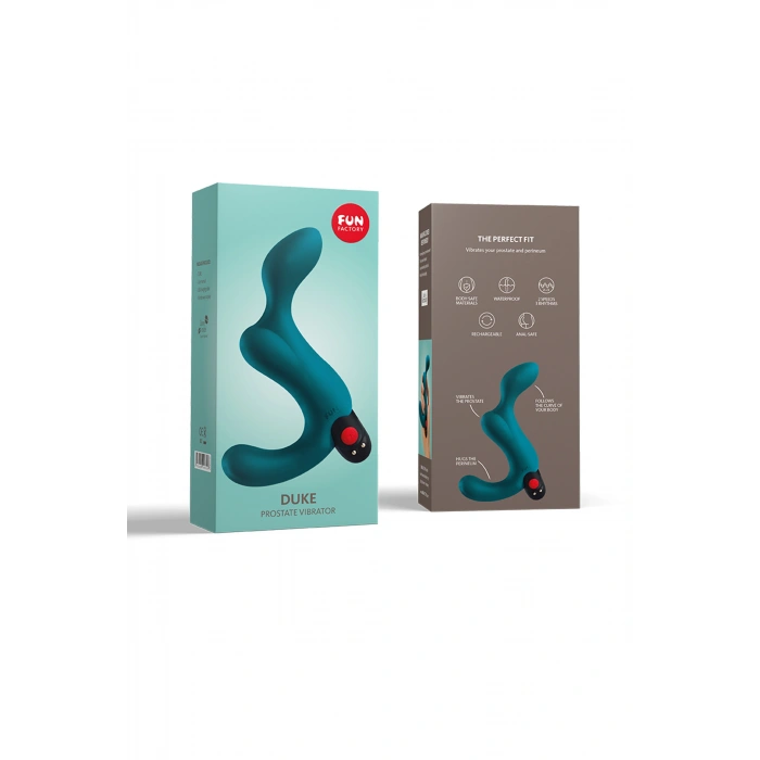 VipMarketim Fun Factory Duke Anal Plug, Silikon, Yeşil, 12 Cm