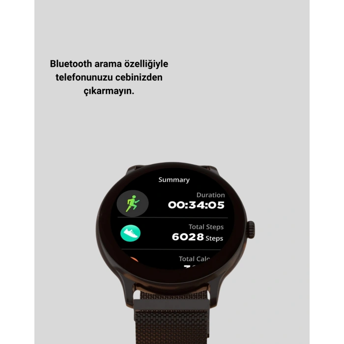 VipMarketim G20 Mini Akıllı Saat – iPhone & Android Uyumlu Adım Sayar ve Uyku Takipli