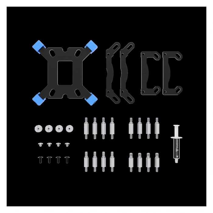 VipMarketim GAMDIAS AURA GL120 V2 120mm RGB 1 Fanlı CPU Sıvı Soğutma(1923)