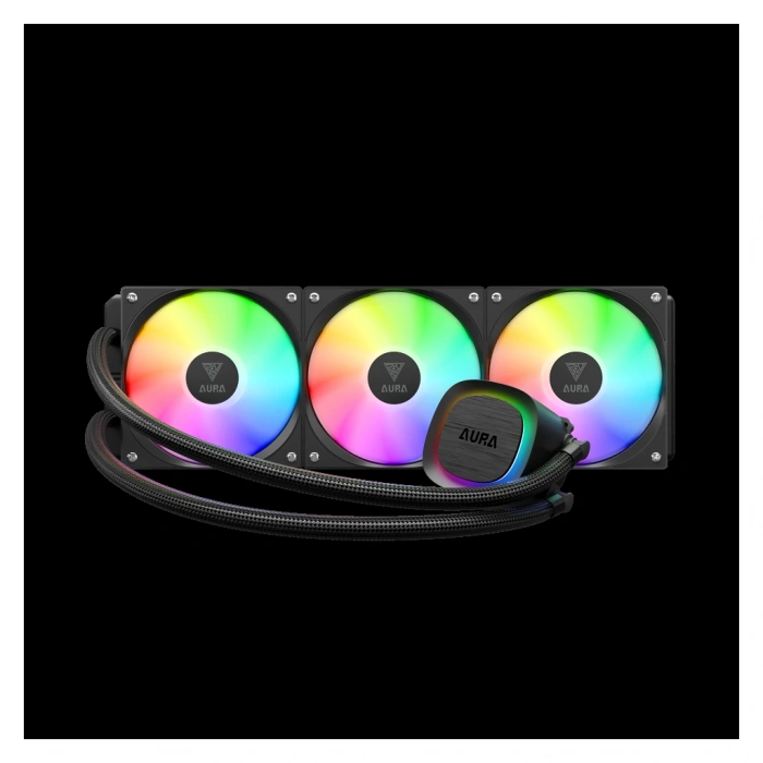 VipMarketim GAMDIAS AURA GL360 V2 360mm RGB 3 Fanlı CPU Sıvı Soğutma(1923)