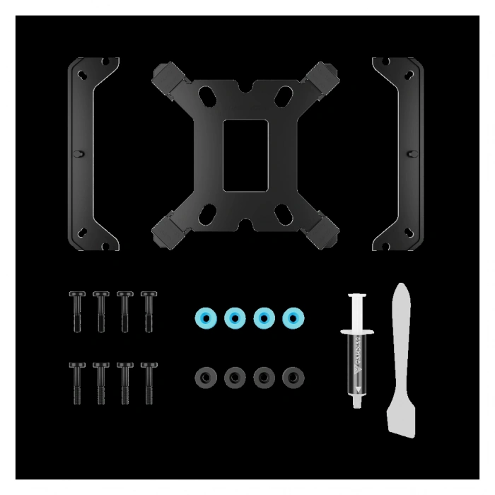 VipMarketim GAMDIAS BOREAS E2-410 Black Edition 120mm CPU Kule Tipi Hava Soğutma Doğrudan Temas Teknolojisine Sahip 4 adet Gelişmiş Bakır Isı Borusu (AMD AM4-AM5 ve INTEL Tüm işlemciler ile uyumlu)(1923)