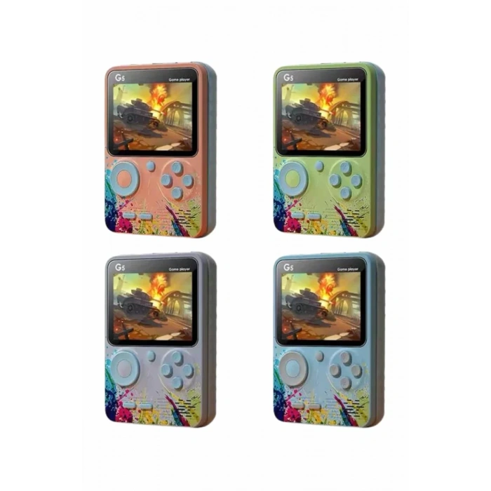 VipMarketim Game Box Mini 500 Adet Retro Oyun Taşınabilir Oyun Konsolu Yeni Nesil