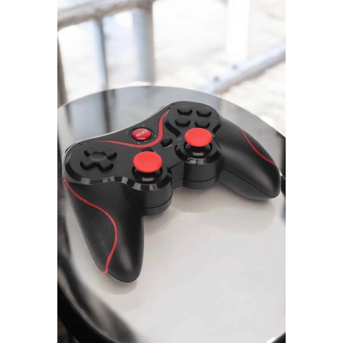 VipMarketim Game Stick Android Uyumlu Gamepad X3 Standlı Oyun Kolu Bluetooth Bağlantılı