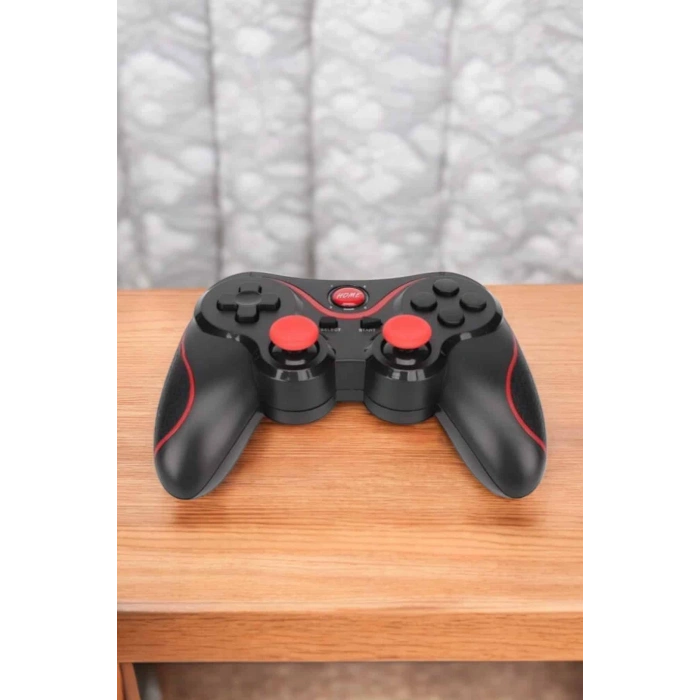 VipMarketim Game Stick Android Uyumlu Gamepad X3 Standlı Oyun Kolu Bluetooth Bağlantılı