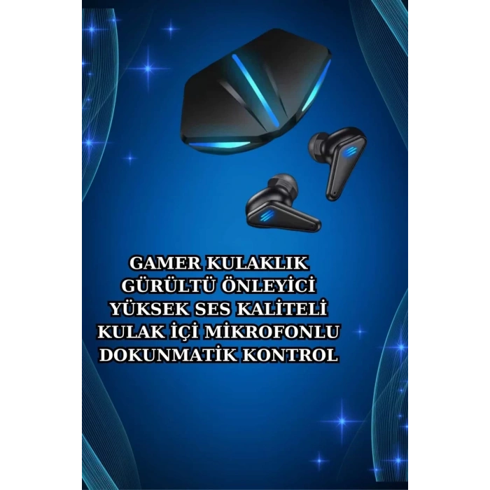 VipMarketim Gamer Kulaklık ve Çok Kordonlu Akıllı Saat Gürültü Önleyici GPS Desteği