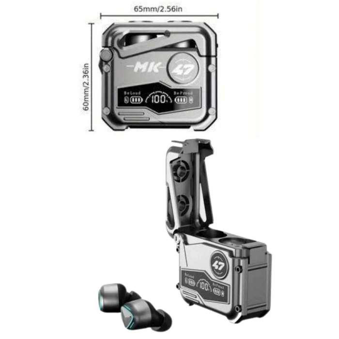 VipMarketim Gecikme Önleyici Oyuncu Kulaklığı Bluetooth Bağlantılı ANC Özelliği 5.0 Bluetooth