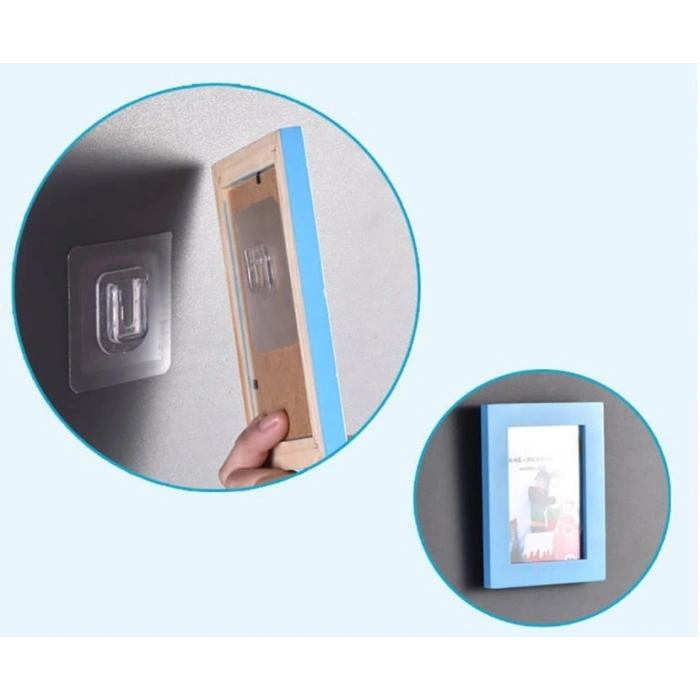 VipMarketim Geçmeli Klips Eşya Sabitleme Askısı 6lı Set