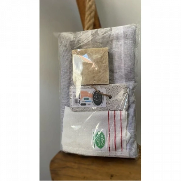 VipMarketim Gelin Damat Hamam Banyo 4Lü Set