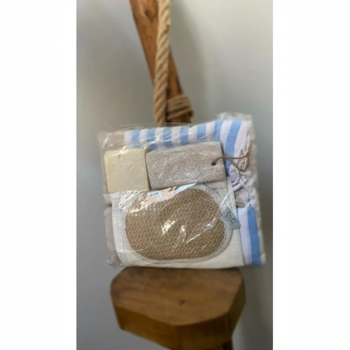 VipMarketim Gelin Damat Hamam Banyo 5Li Set