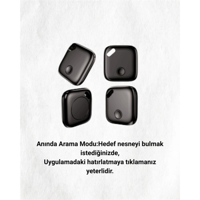 VipMarketim Gelişmiş Konum Takibi Sunan Kompakt Smart Tag | Bluetooth Bağlantısı ve Uzaktan Erişim Özelliğiyle Üstün Performans