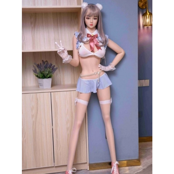 VipMarketim Gerçekçi 148 cm Silikon Başlı TPE Seks Doll – Kalça Hareketli ve Ses Özellikli Model B