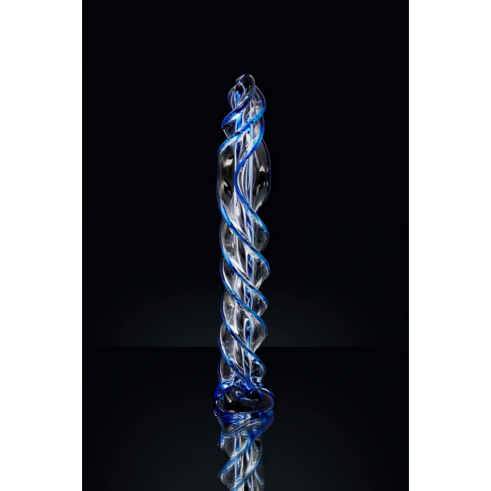 VipMarketim Gerçekçi Olmayan Sexus Glass Yapay Penis, Cam, Transparan, 18,5 Cm