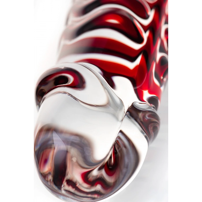 VipMarketim Gerçekçi olmayan yapay penis Sexus Glass, cam, transparan, 16 cm