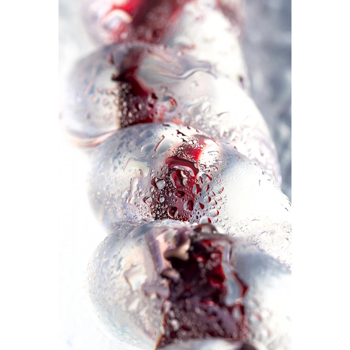 VipMarketim Gerçekçi Olmayan Yapay Penis Sexus Glass, Cam, Transparan, 18 Cm