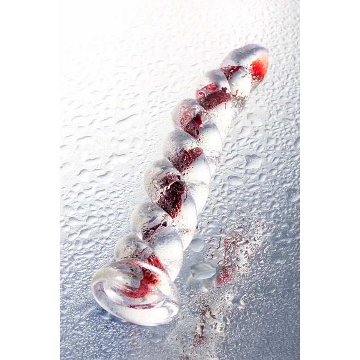 VipMarketim Gerçekçi Olmayan Yapay Penis Sexus Glass, Cam, Transparan, 18 Cm